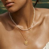 Awe Inspired Pearl Strand Necklace STANDARD 16"-18" | Gold Vermeil