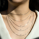 Awe Inspired Aphrodite Necklace Box Chain STANDARD 16"-18"