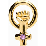 Awe Inspired Woman Power Stud Earring