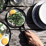 Skeppshult Original Crêpe Suzette Pan, 6.5 inch Black