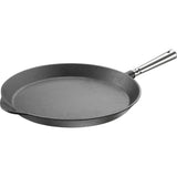 Skeppshult Frying Pan with Handle, Stainless Steel 36 cm Black