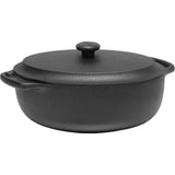 Skeppshult 4L Oval Roasting Dish with Lid | Black