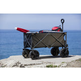 Picnic Time Adventure Wagon w/ All Terrain Portable Utility | Dark Gray