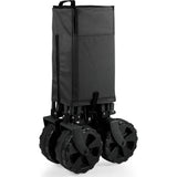 Picnic Time Adventure Wagon w/ Elite All Terrain Portable Utility | Dark Gray