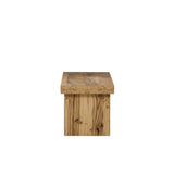 Sonder Living Emelia Bench | Natural Oak without Seat Pad