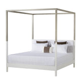 Sonder Living Duke Poster Bed | Warm White