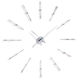 Nomon Merlin 12 I Wall Clock | Chromed Brass/Steel