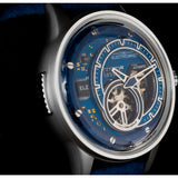 The Electricianz E-Blue | blue calfskin leather / Hybrid