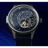 The Electricianz E-Blue | blue calfskin leather / Hybrid