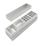 Danese Milano Canarie Desk Set 2 Ashtrays 1 Pencil & 1 Paperclip Holder