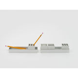 Danese Milano Canarie Desk Set 2 Ashtrays 1 Pencil & 1 Paperclip Holder