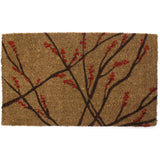 Entryways Winter Berries Doormat | 18 x 30