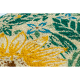 Entryways Sunflower Blockprint Doormat | 22 x 35