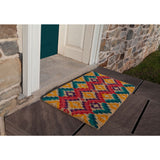 Entryways Flame Stitch Doormat | 22 x 35