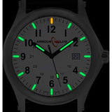 ArmourLite Field Series Flexible Polyurethane Mens Watch | Diameter: 42mm Thickness: 10.8mm - Shatterproof Armourglass - White Dial