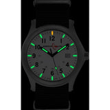 ArmourLite Field Series Nylon Mens Watch | Diameter: 42mm Thickness: 10.8mm - Shatterproof Armourglass - White Dial