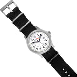 ArmourLite Field Series Nylon Mens Watch | Diameter: 42mm Thickness: 10.8mm - Shatterproof Armourglass - White Dial