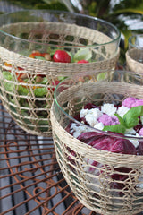 Seagrass Cage Bowl | Small & Large