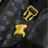 Crash Baggage Stripe Trolley Suitcase - Olive