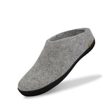 Glerups The Slip-On with Natural Rubbery Sole | Honey Grey