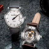 MeisterSinger Vintago Watch | 38mm Nappa Leather