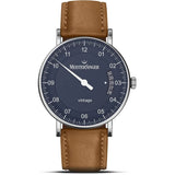 MeisterSinger Vintago Watch | 38mm Nappa Leather