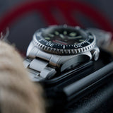 Spinnaker Watch Tesei Titanium Automatic | Black Dial with Titanium Case