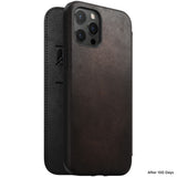 Nomad Rugged Folio Leather Case iPhone 12 Pro Max