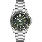 Spinnaker Watch Tesei Titanium Automatic | Black Dial with Titanium Case