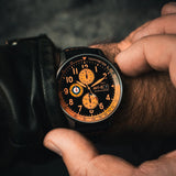 AVI-8 Watch Hawker Hurricane Classic Chronograph | Genuine Leather Strap