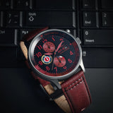 AVI-8 Watch Hawker Hurricane Classic Chronograph | Genuine Leather Strap