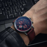 AVI-8 Watch Hawker Hurricane Classic Chronograph | Genuine Leather Strap