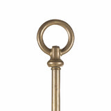 Sonder Living Spiral Walnut Chandelier | 120V