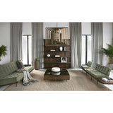 Sonder Living Spiral Walnut Chandelier | 120V