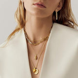 Awe Inspired Athena Necklace | Box Chain