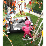 MOJOW Furniture | Yomi Atelier Sofa | Black Aluminum Frame | Black and White