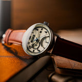 AVI-8 Hawker Hurricane Mckellar Dual Time Watch | Brown Beige