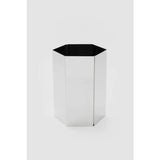 Danese Milano Sicilia Lightweight Wastepaper Basket | Polished Stainless Steel