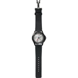 MTM Special Ops 42 Oconus Watch | Black/Silver I/Leather Black