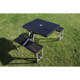 Picnic Time Oniva Picnic Table Portable Folding Table w/ Seats