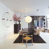 Nomon Delmori N White Wall & G Wengue Clock