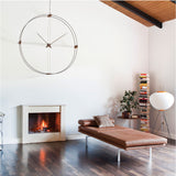Nomon Delmori N White Wall & G Wengue Clock