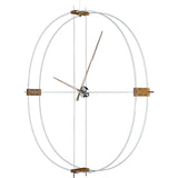 Nomon Delmori N White Wall & G Wengue Clock