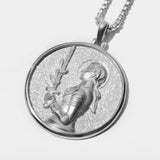 Awe Inspired Medusa Necklace | Box Chain