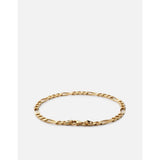 Miansai 3Mm Figaro Chain Bracelet, Gold Vermeil | Polished Gold