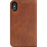 Nomad Folio Case for iPhone X | Horween Brown Leather