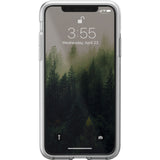 Nomad Case for iPhone X | Clear/Horween Brown Leather