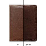 Nomad Wallet w/ Tile | Rustic Brown Leather