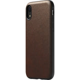 Nomad Case iPhone XR | Rustic Brown Rugged Leather
