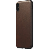 Hello Nomad Rugged Leather Case for iPhone XS Max | Rustic Brown Leather NM21TR0000